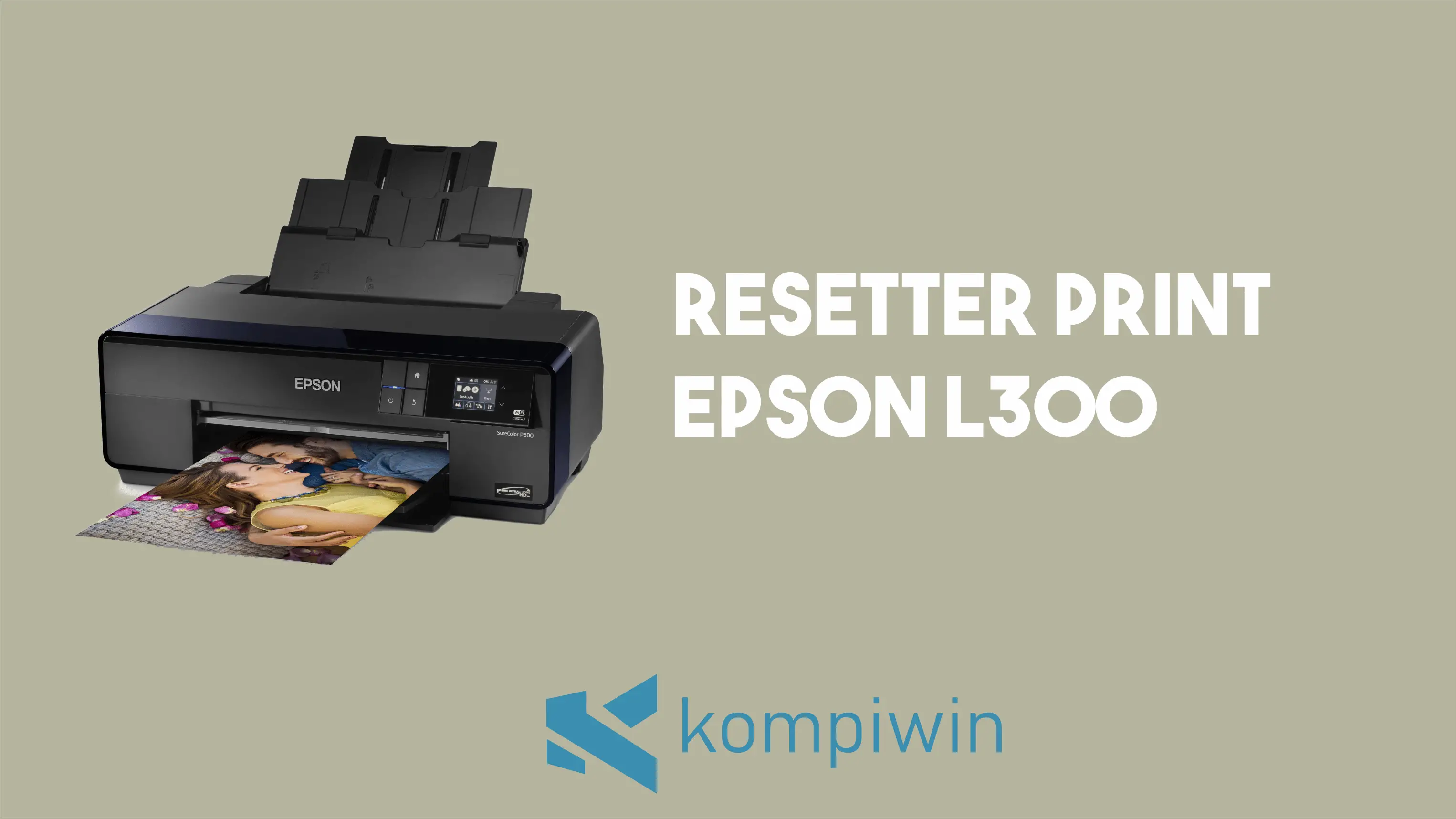 Cara Reset Epson L300