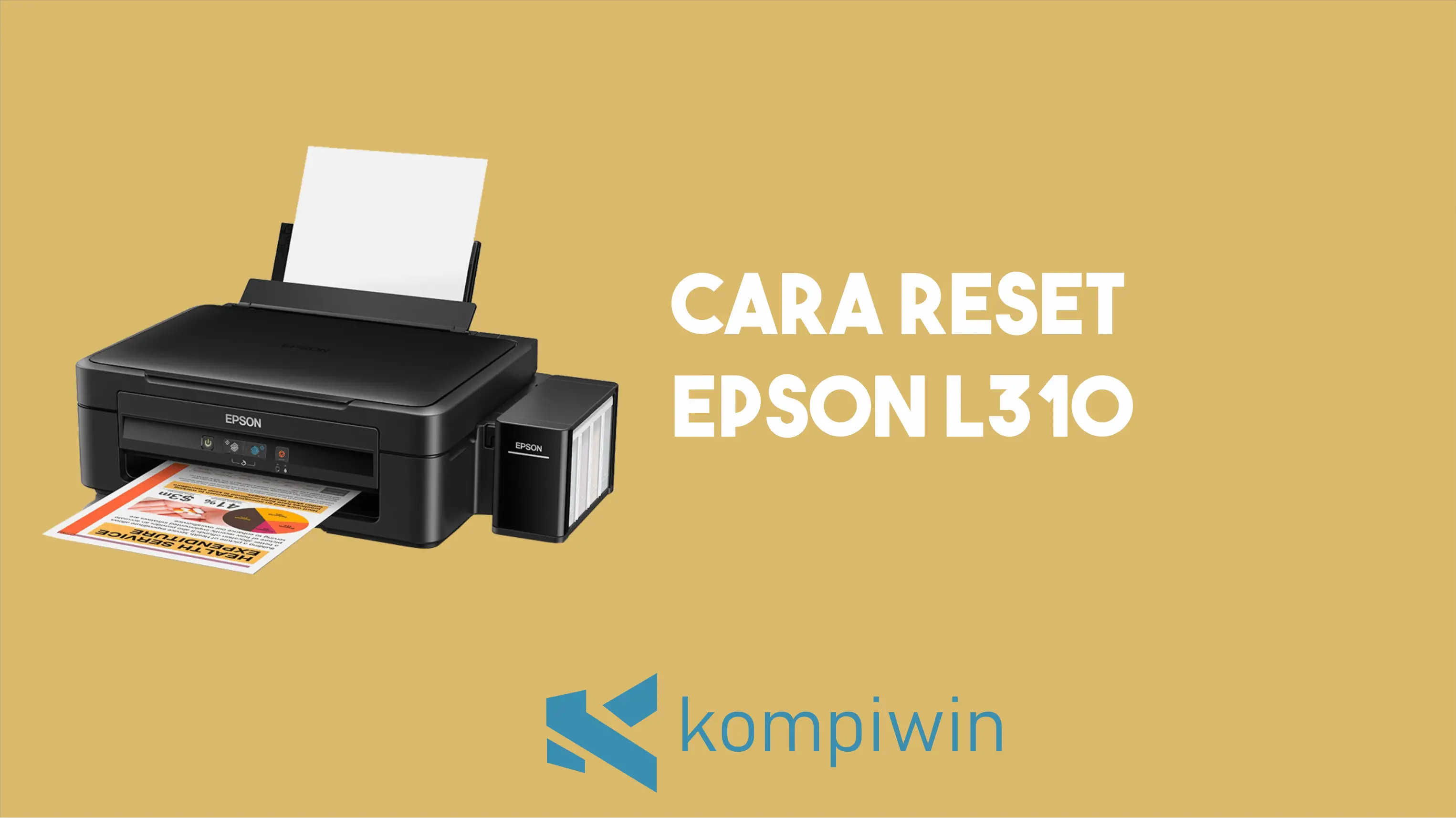 Cara Reset Epson L310