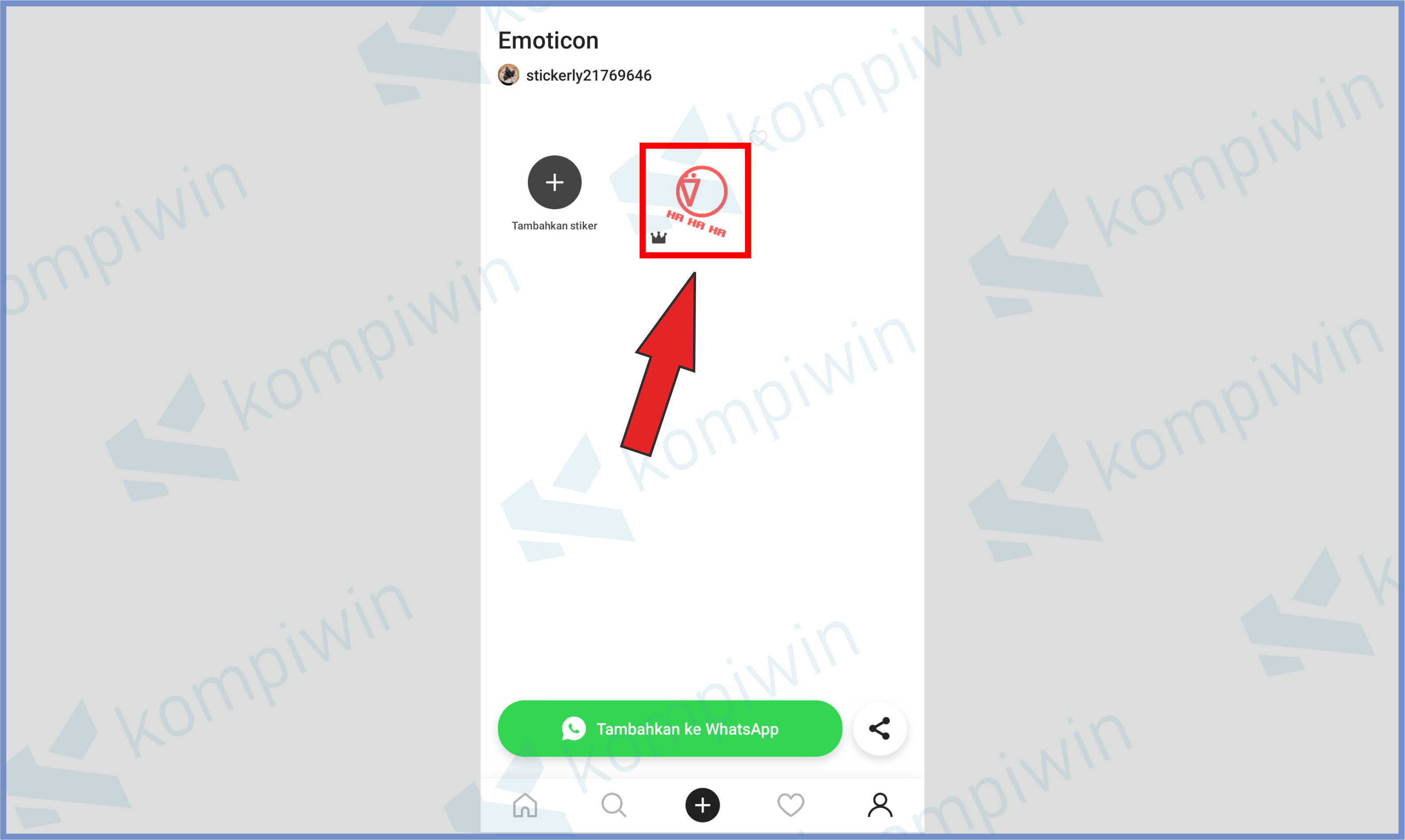 Buka Stiker Baru Kalian - Cara Membuat Emoticon Baru Di Whatsapp