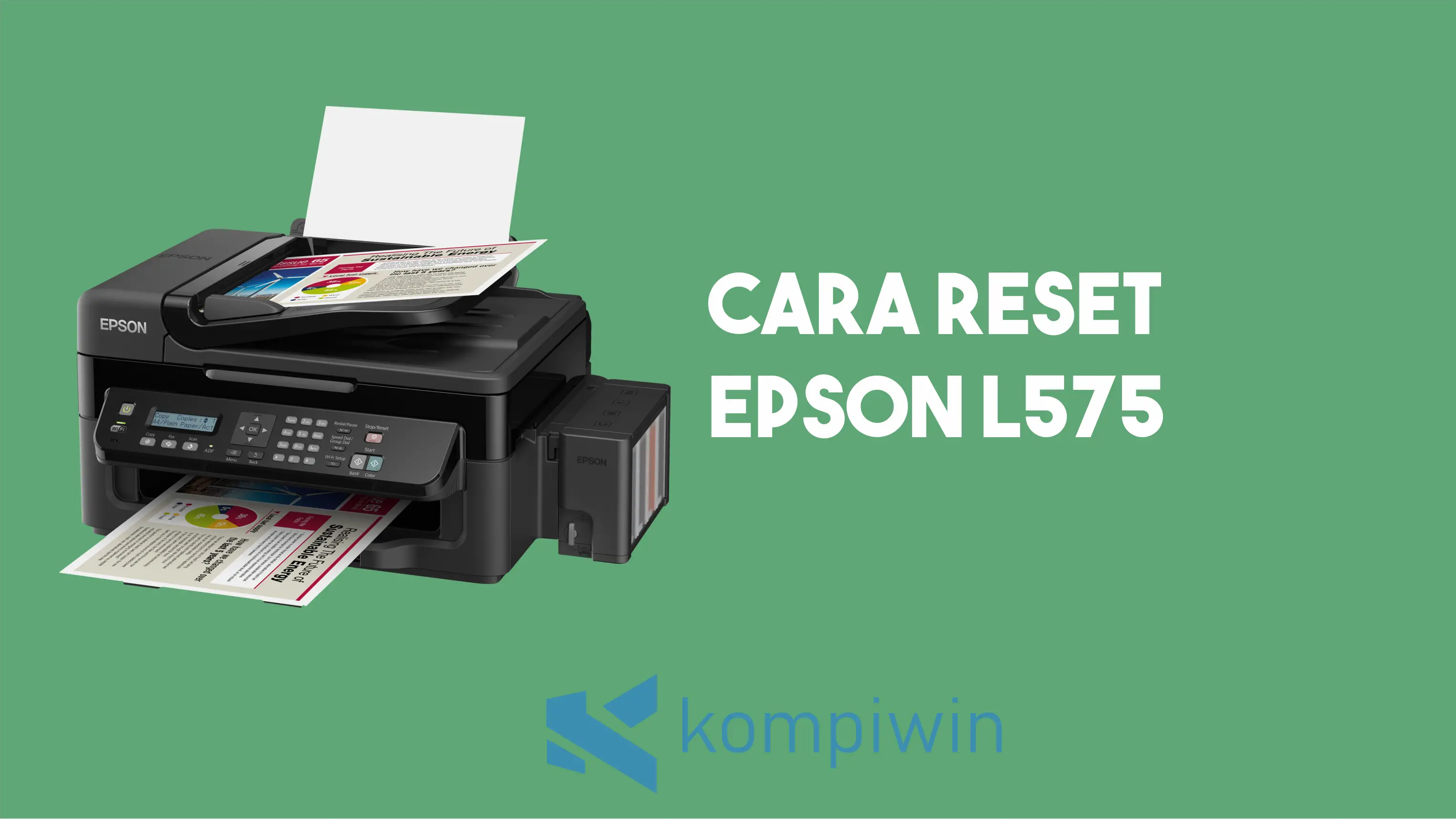 Cara Reset Epson L575