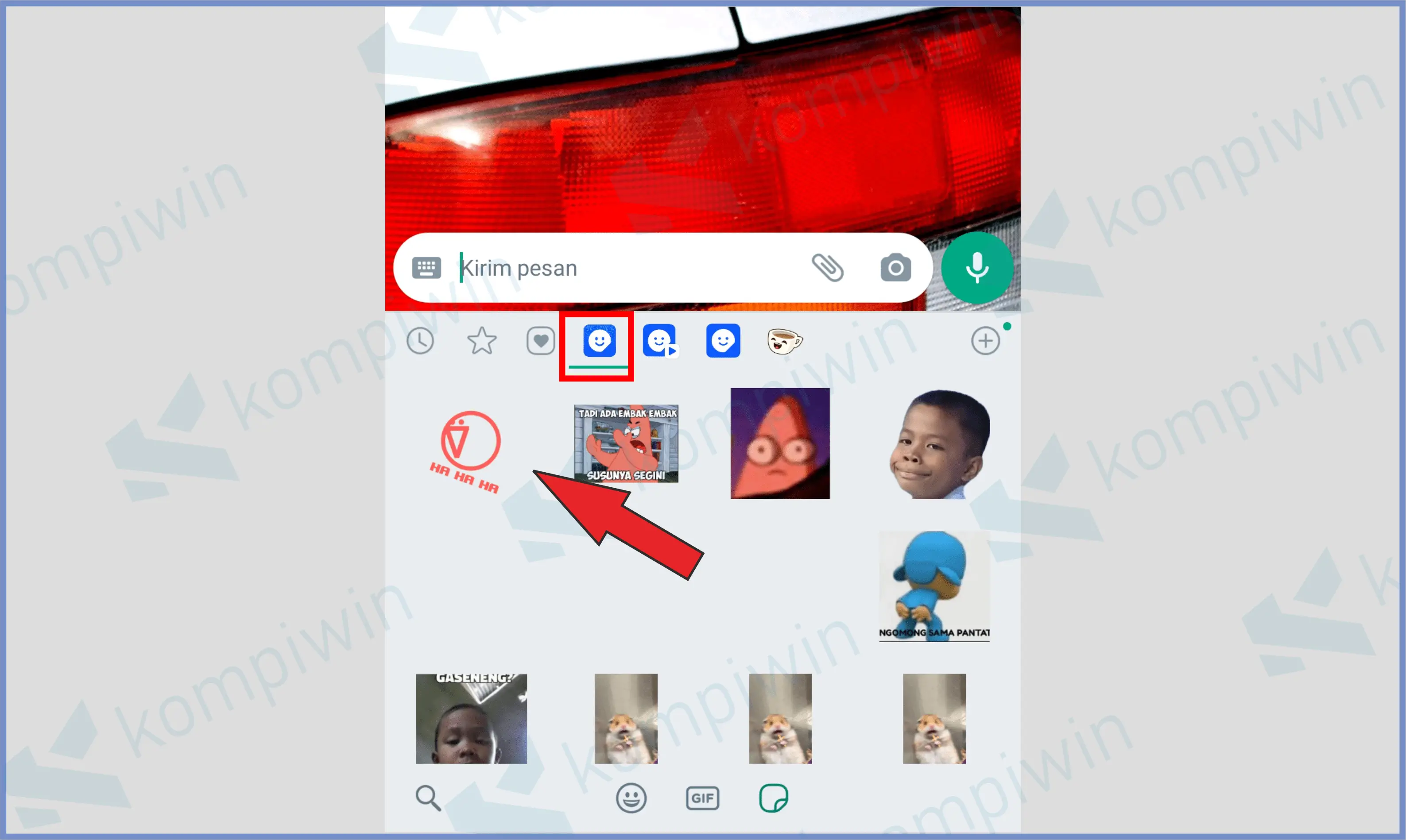 Masuk Ke Stiker Whatsapp - Cara Membuat Emoticon Baru Di Whatsapp