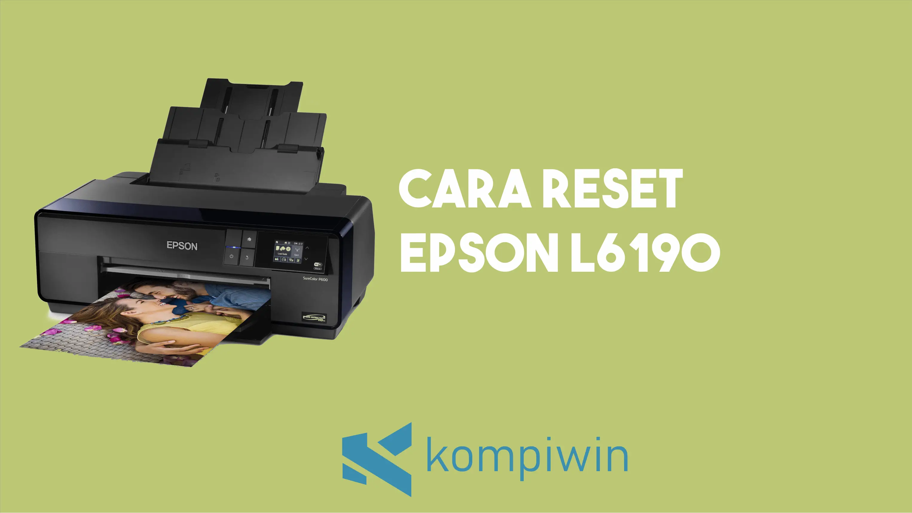 Cara Reset Epson L6190