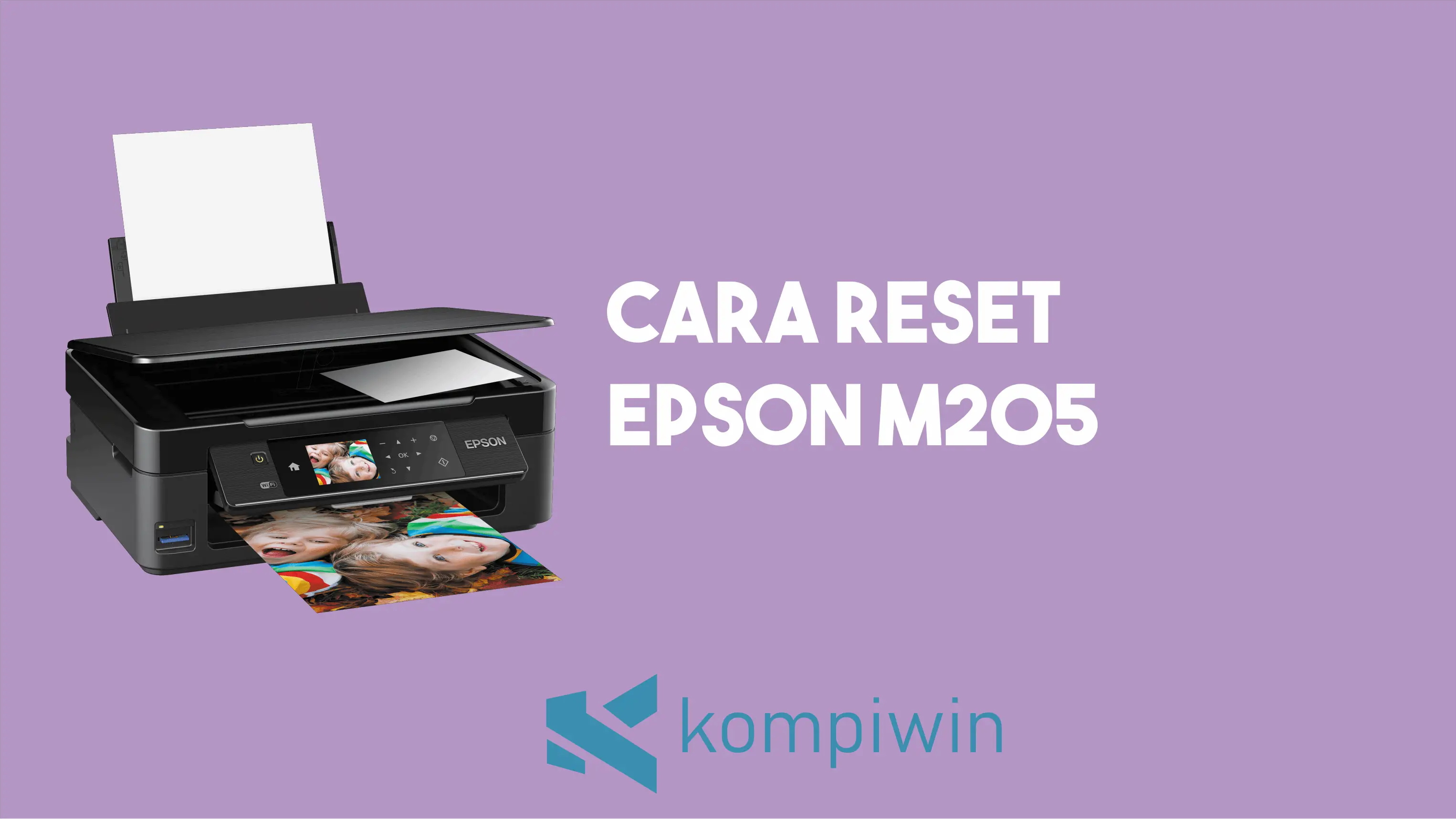 Cara Reset Epson M205