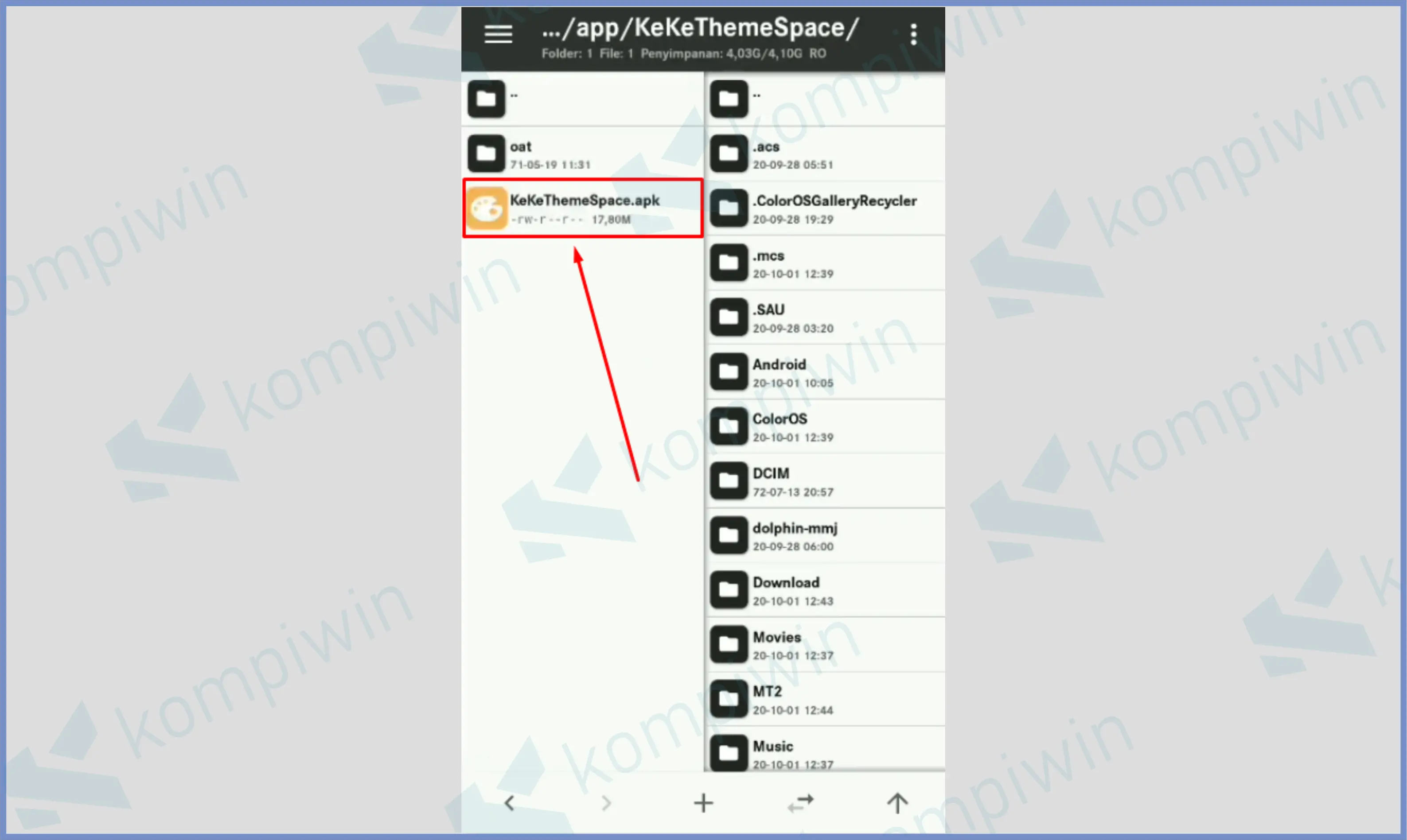 12 Install Aplikasi KekeThemeStore - Kumpulan Tema iPhone Untuk HP Oppo