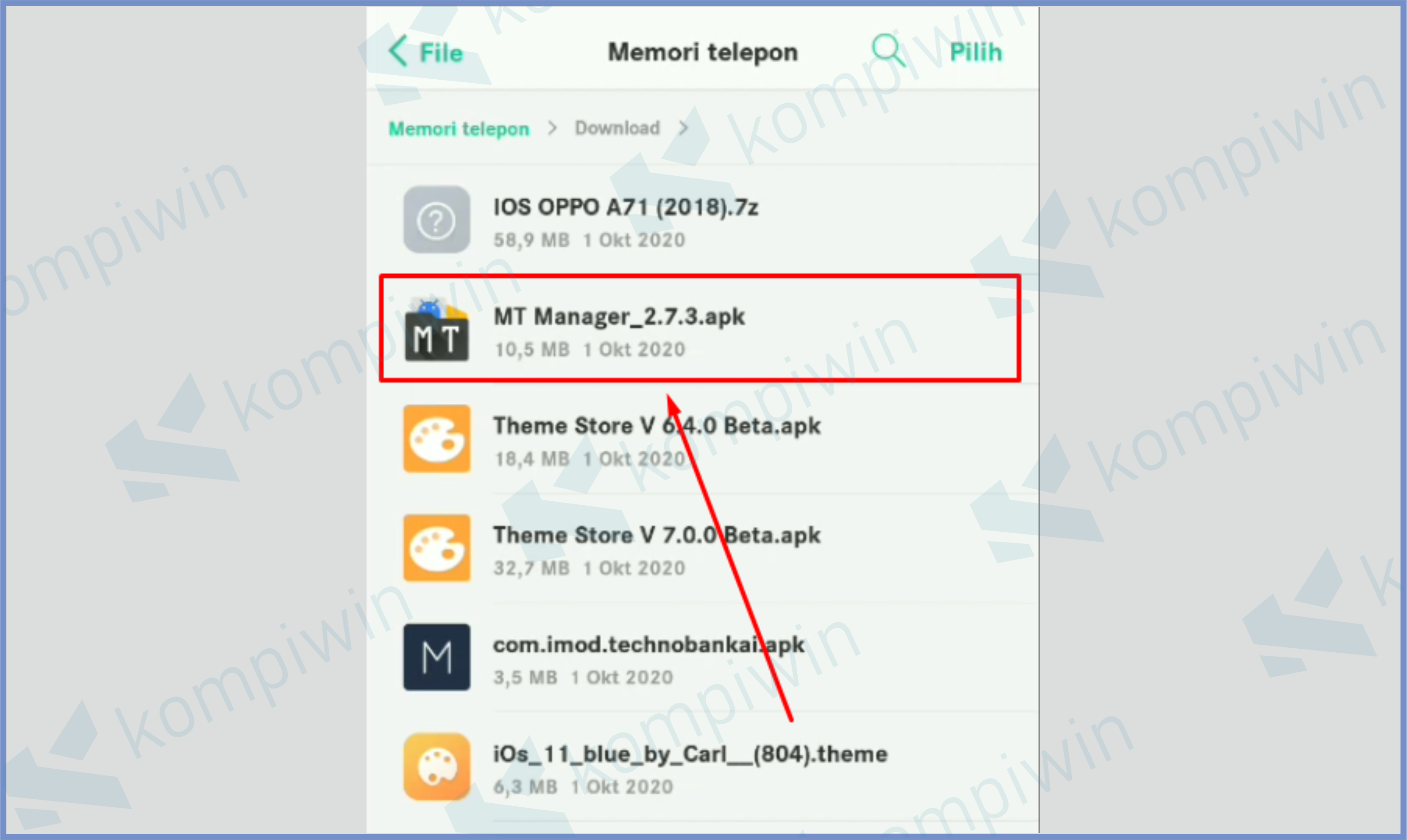 7 Silahkan Install MT Manager - Kumpulan Tema iPhone Untuk HP Oppo