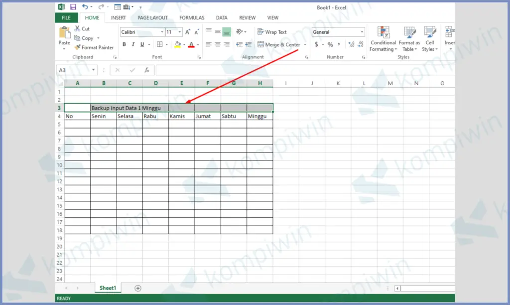 Cara Merge Banyak Cell Sekaligus Tanpa Ribet di Excel