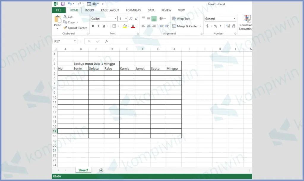Cara membuka tabel data Excel yang besar