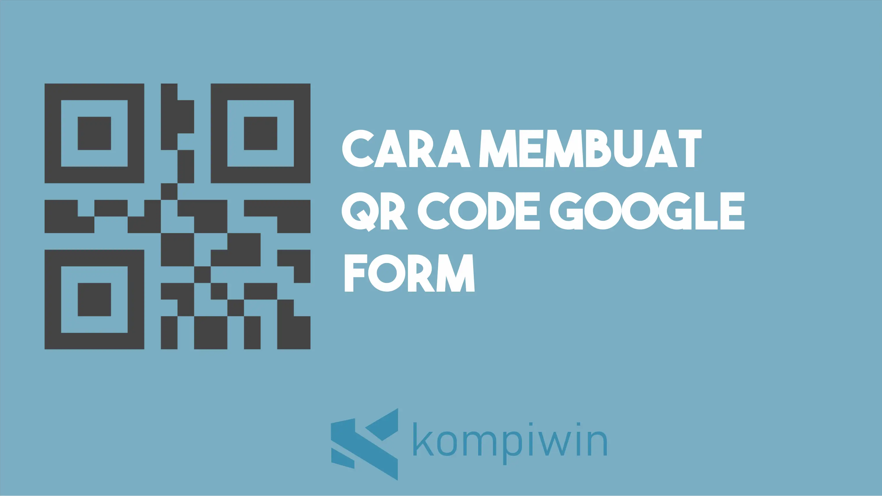 Cara Membuat QR Code Google Form