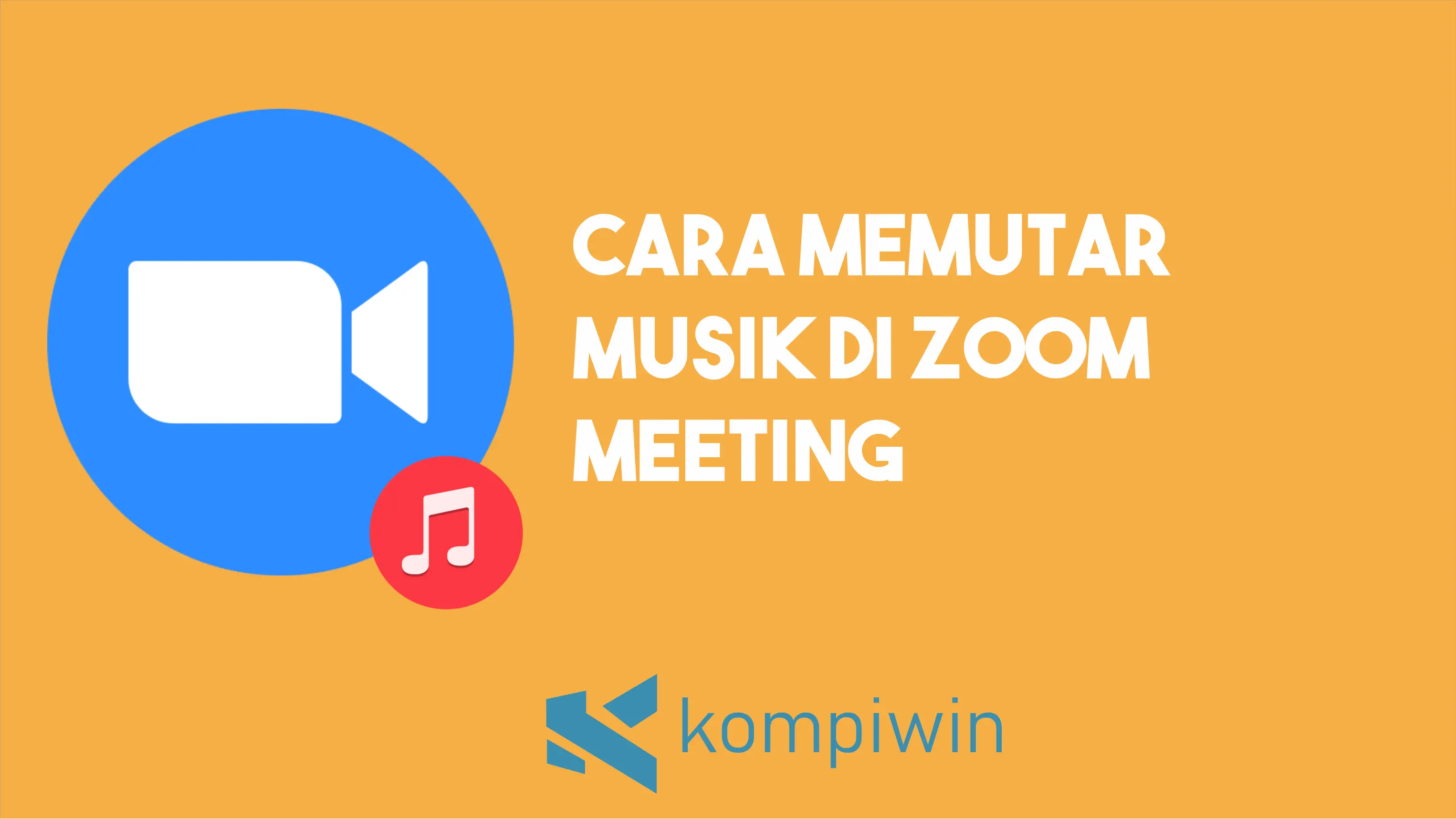 Cara Memutar Musik di Zoom Meeting