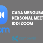 Cara Mengubah Personal Meeting ID di Zoom