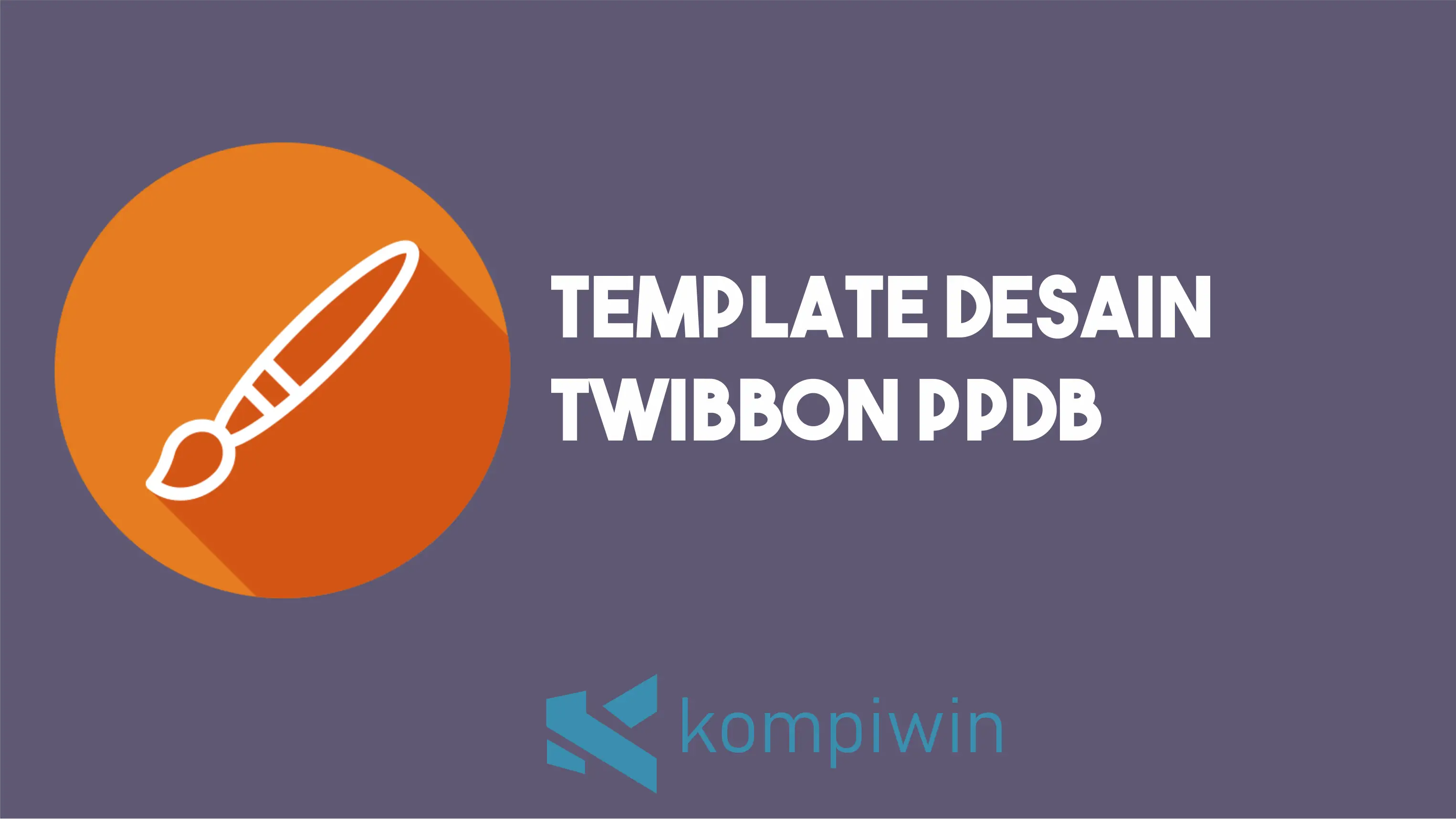 Tempalte Desain Twibbon PPDB