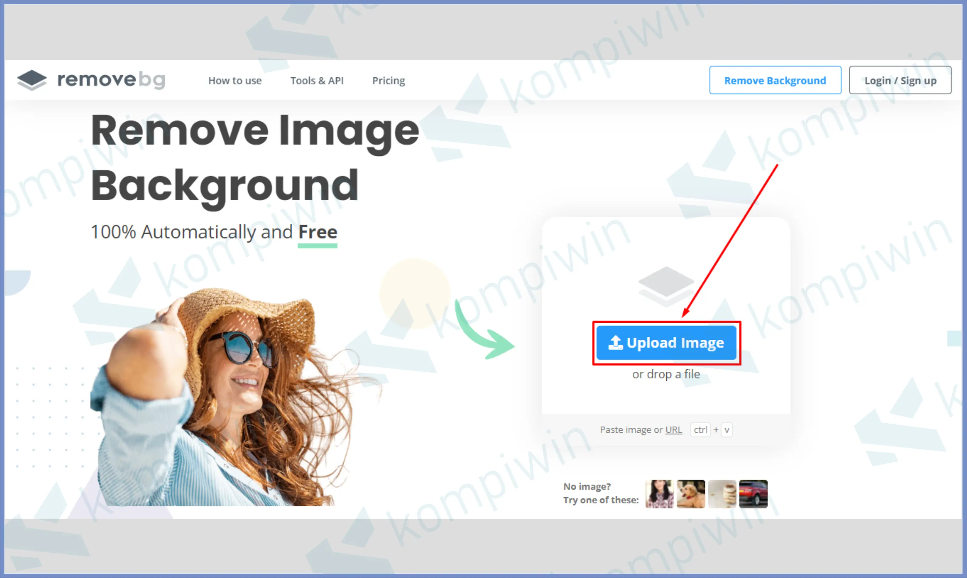 1 Silahkan Upload Fotonya - Cara Menghilangkan Background Tanda Tangan Agar Menjadi Transparan