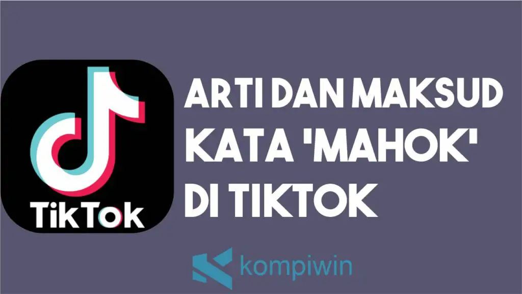 Arti Mahok di TikTok