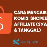 Cara Mencairkan Komisi Shopee Affiliate (+ Syarat & Tanggal)