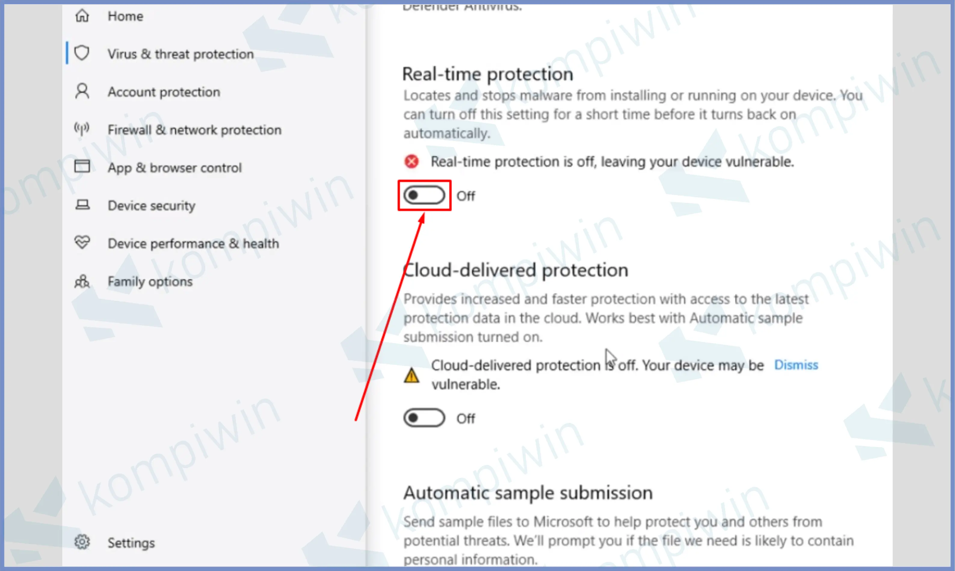 Matikan Antivirus PC - Cara Install CorelDraw 2020