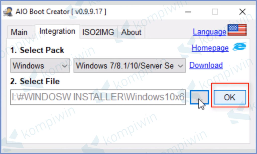 16 Klik Tombol OK - Cara Membuat Installer Windows Format GPT dan MBR Dalam 1 Flashdisk