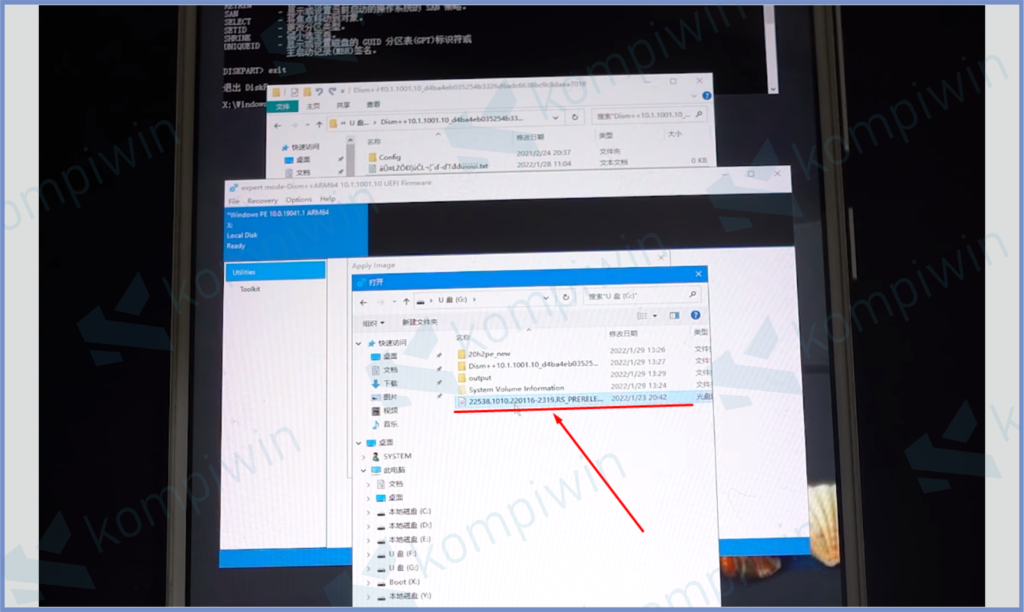 5 Buka File Isonya - Cara Install Windows 11 di HP Android