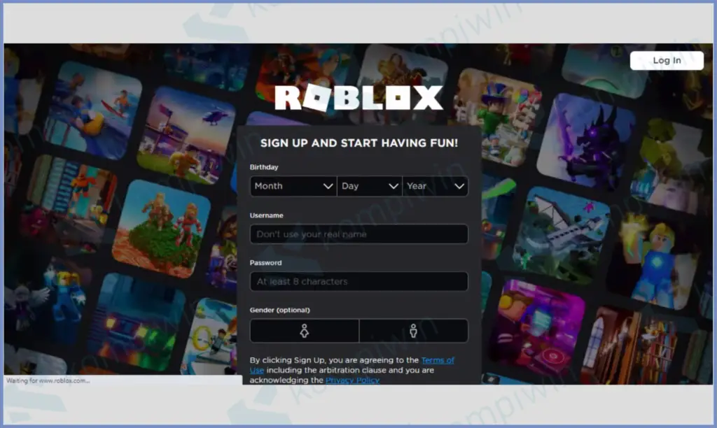 1 Masuk Ke Website Roblox - Cara Download dan Install Roblox di Laptop