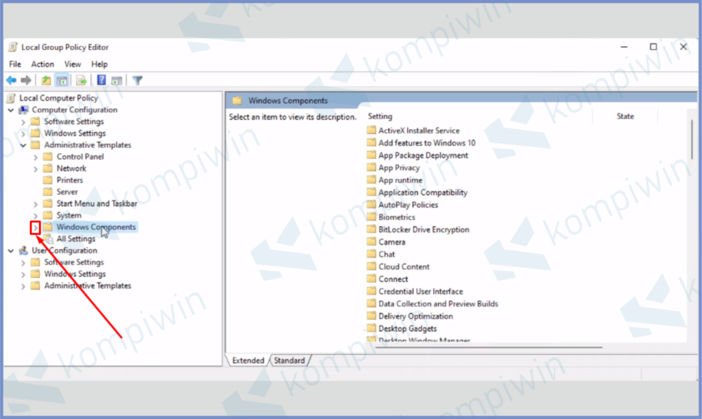 12 Windows Components - Cara Memperbaiki Antimalware Service Executable High