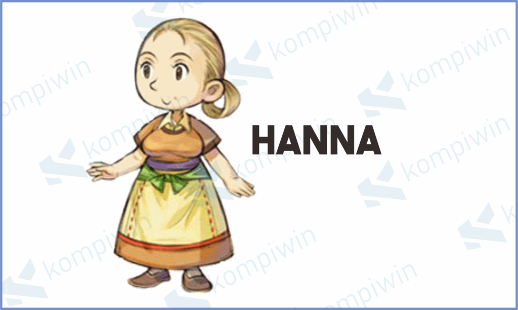 13 Hanna - Penduduk Harvest Moon Animal Parade
