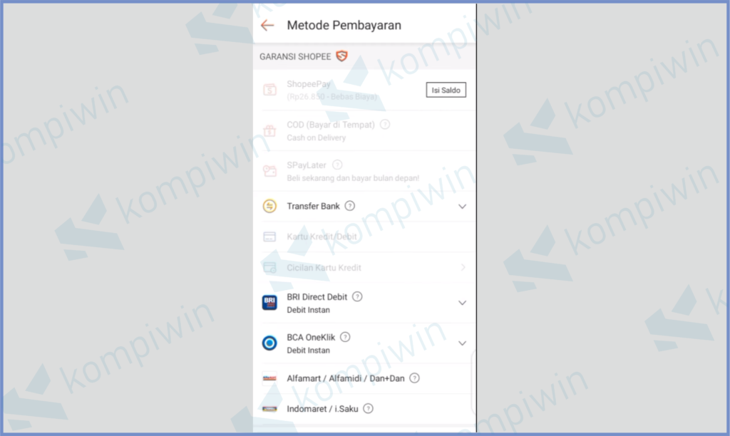 5 Pembayaran Akan Terblokir - Cara Menonaktifkan Shopee PayLater Permanen