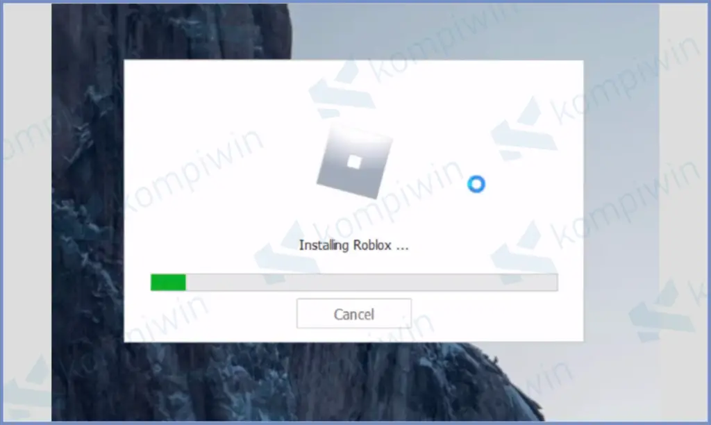 7 Tunggu Instalasi Selesai - Cara Download dan Install Roblox di Laptop