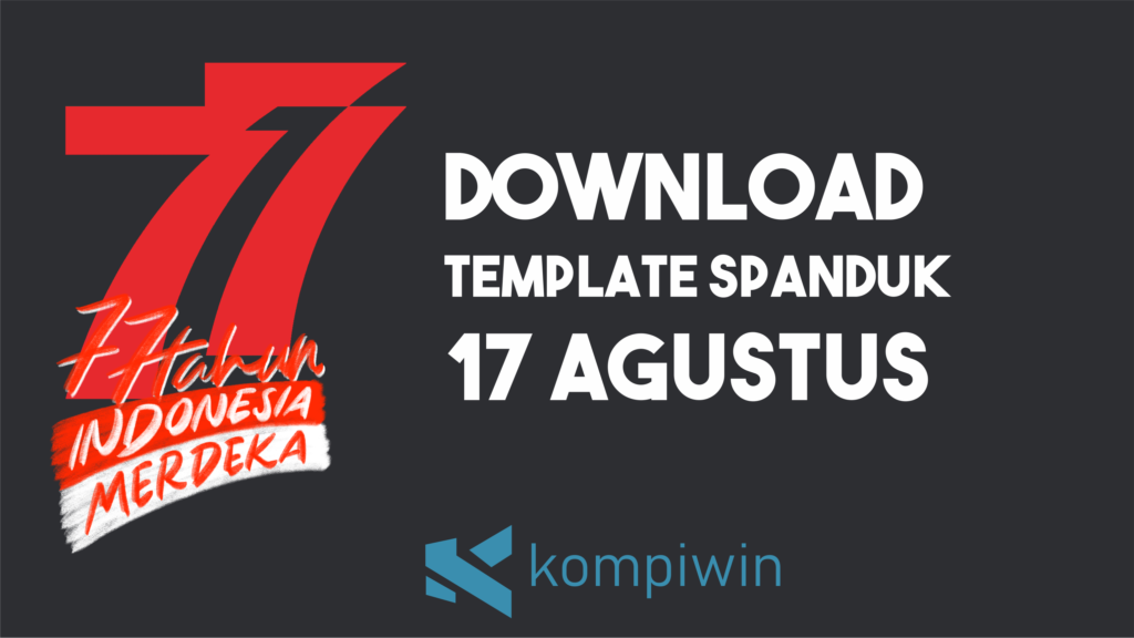 Download Template Spanduk 17 Agustus