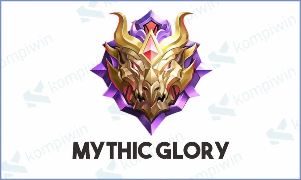 8 Mythic Glory - Urutan Rank Mobile Legends