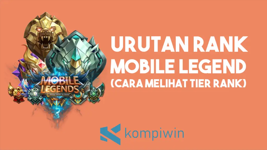Urutan Rank Mobile Legends