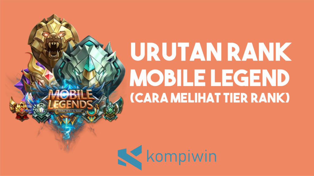 Urutan Rank Mobile Legends