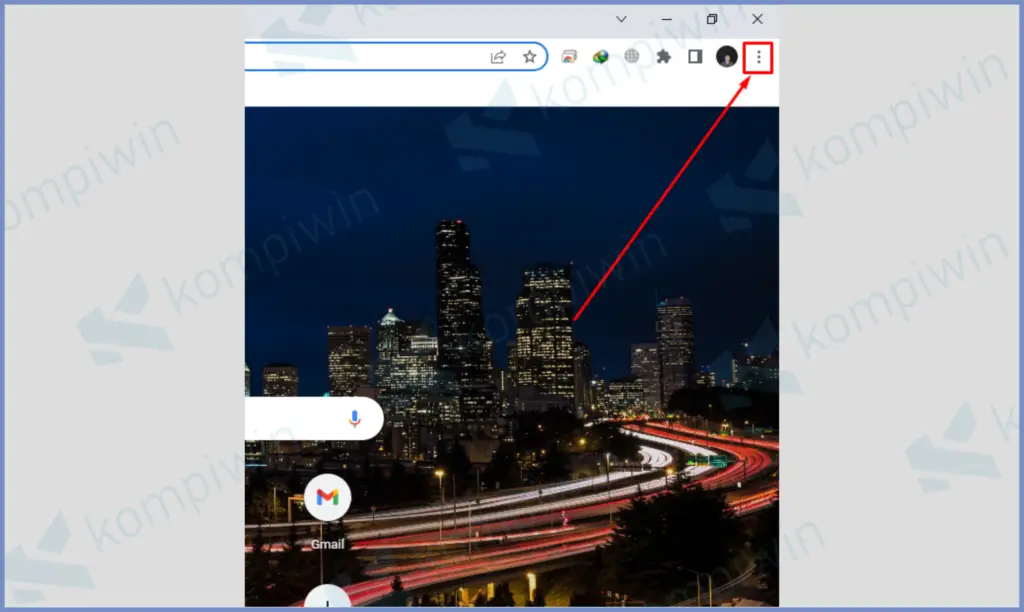 1 Tap Icon Titik Tiga - Cara Mengatasi Google Chrome Lag dan Hang