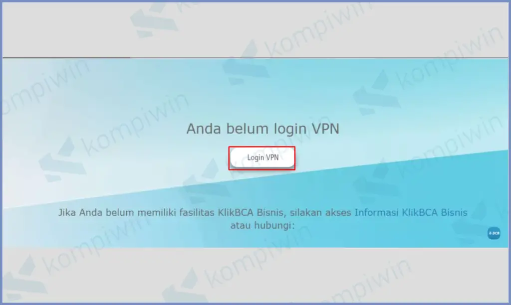 10 Pencet Login VPN - Cara Mengunduh Data e-Statement BCA