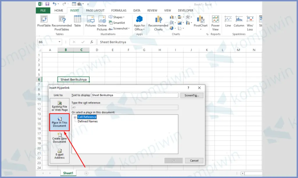 Cara Membuat Hyperlink di Excel Antar File dan Sheet 28