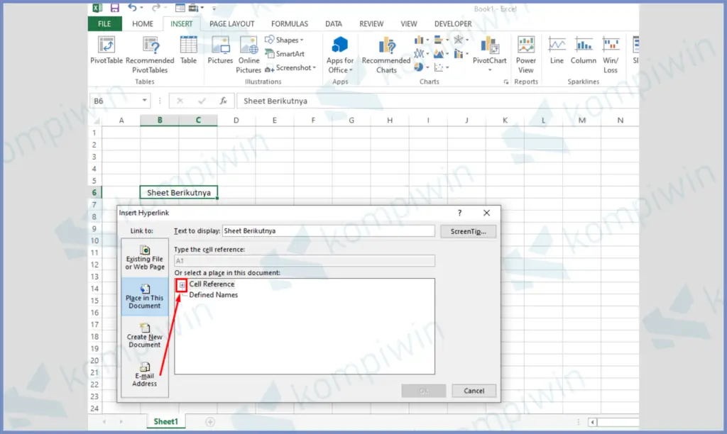 Cara Membuat Hyperlink di Excel Antar File dan Sheet 29