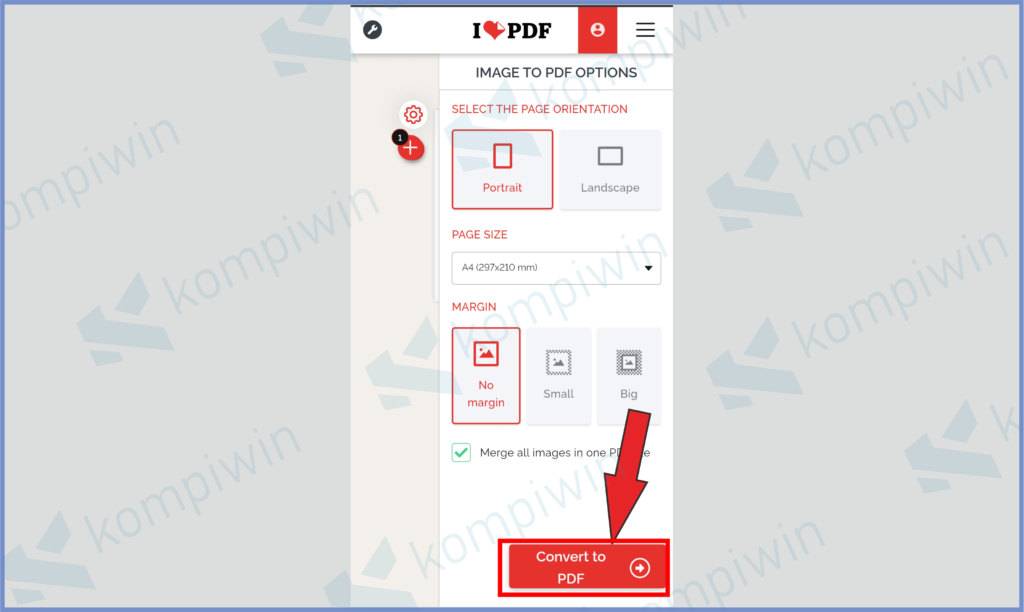 3 Pencet Convert PDF - Cara Mengubah Foto Menjadi File PDF di HP Android