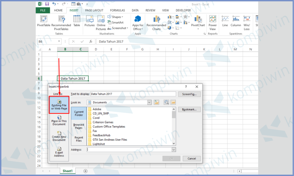 Cara Membuat Hyperlink di Excel Antar File dan Sheet 33