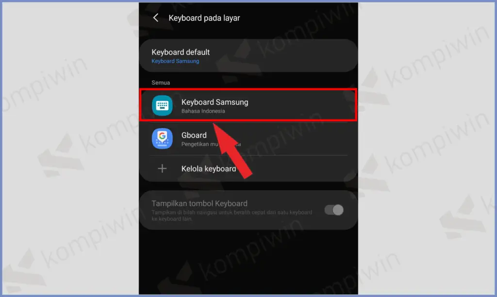 4 Keyboard Samsung - Cara Mematikan Auto-Correct di Keyboard Android