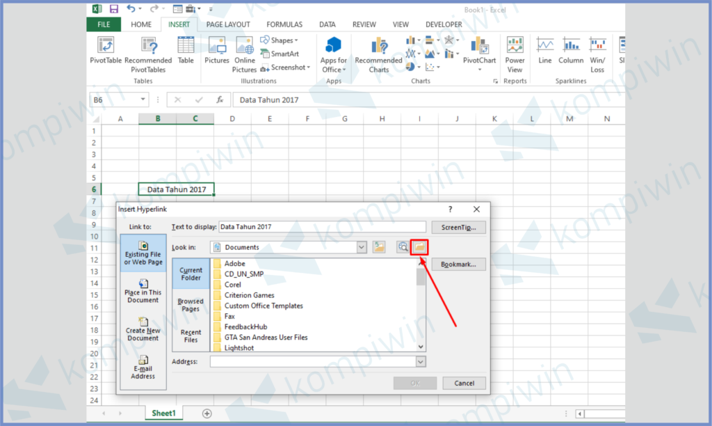 Cara Membuat Hyperlink di Excel Antar File dan Sheet 19