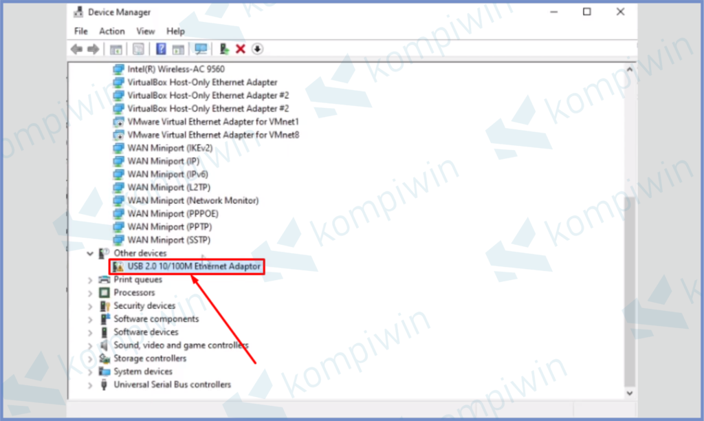 5 Klik Kanan Driver Converter - Cara Install Driver QTS1081B Converter USB to LAN Card