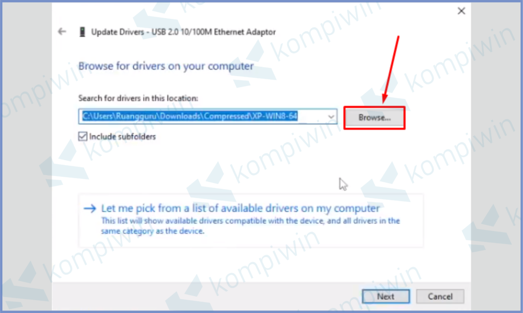 7 Tap Browser - Cara Install Driver QTS1081B Converter USB to LAN Card
