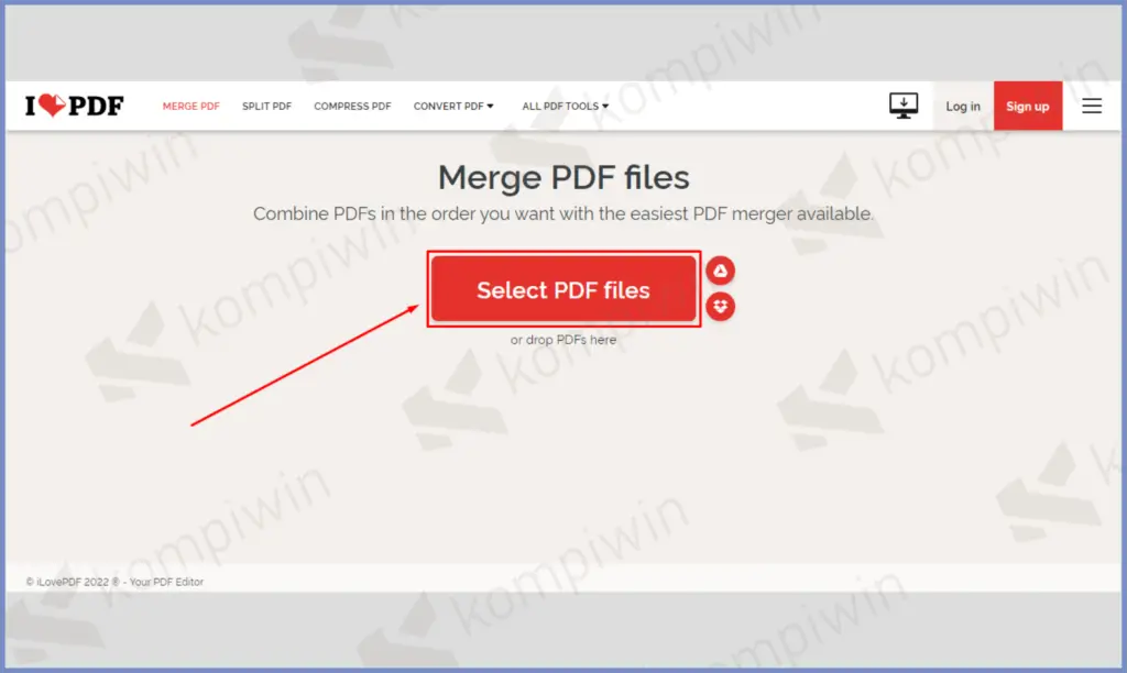 8 Pencet Select PDF - Cara Menggabungkan File Beda Format Menjadi Satu PDF