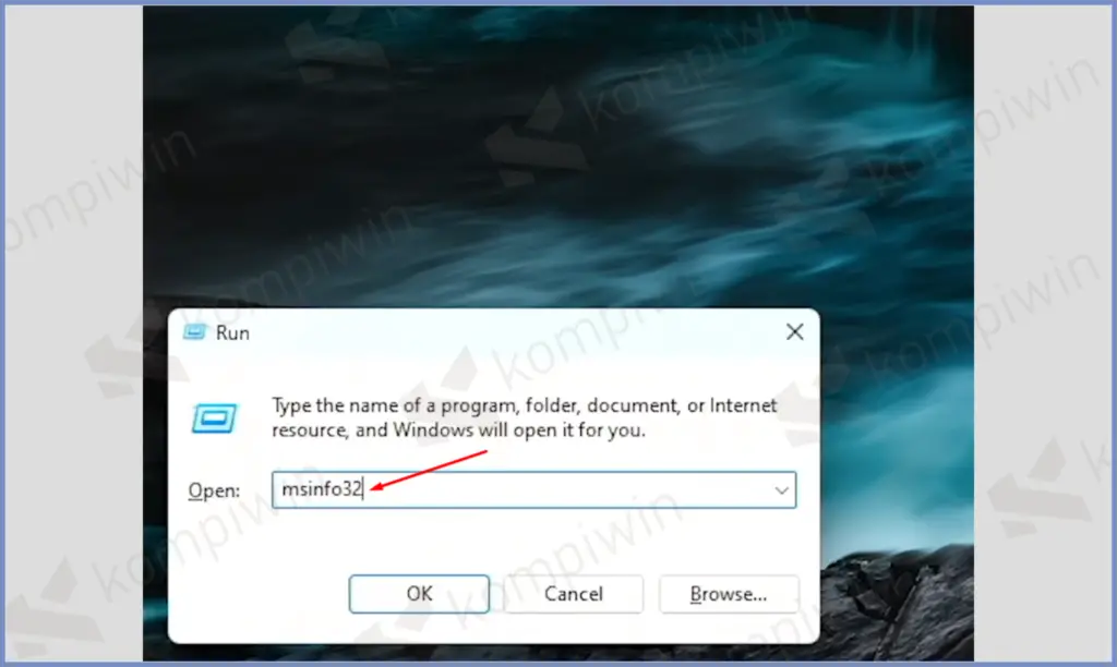 1 Ketikkan MSinfo32 - Cara Install Batocera Dualboot Dengan Windows 11