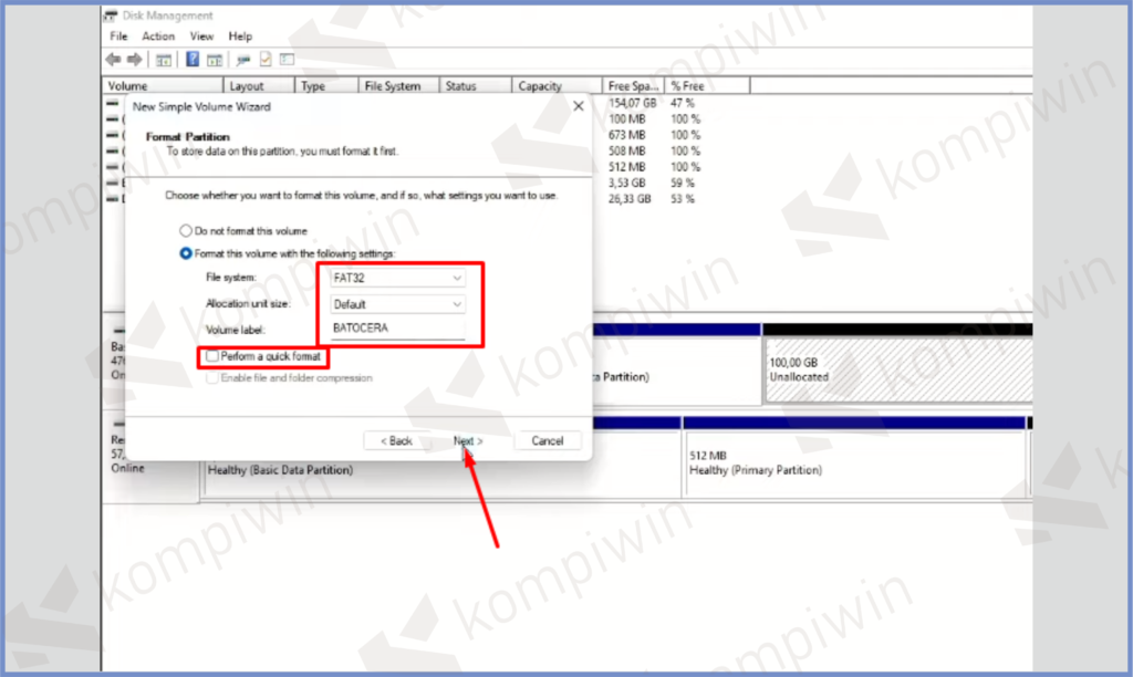 11 Atur Settings Seperti Ini - Cara Install Batocera Dualboot Dengan Windows 11