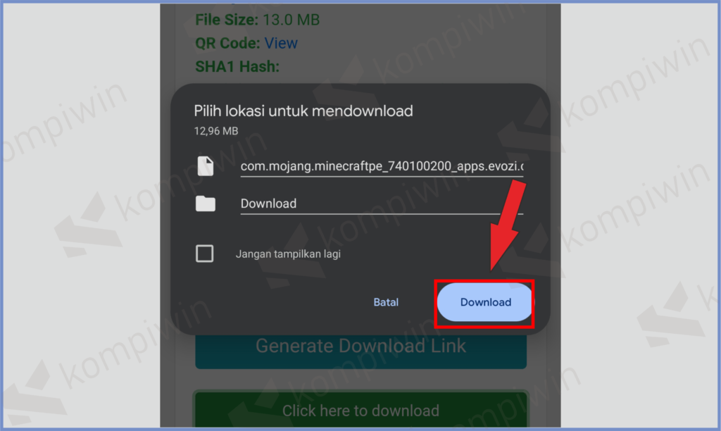 12 Ketuk Tombol Download - Download Aplikasi PlayStore Berbayar Jadi Gratis