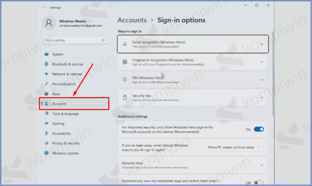 13 Masuk Ke Account - Cara Menghapus PIN di Windows 11