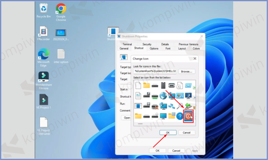 16 Pilih Icon Shutdown - Cara Mengatasi Windows 11 Tidak Bisa Dimatikan