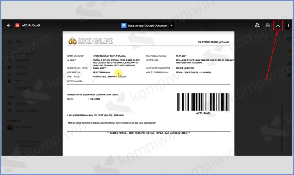 17 Download Dokumen - Cara Membuat SKCK Online Resmi dari POLRI (2022)