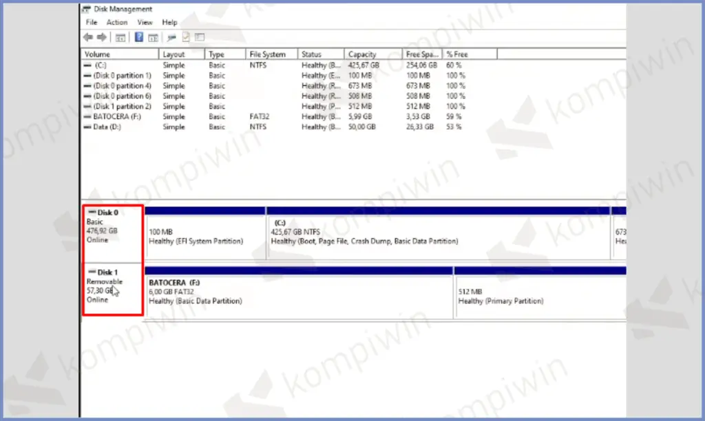 2 Ada Dua Tipe Disk - Cara Install Batocera Dualboot Dengan Windows 11