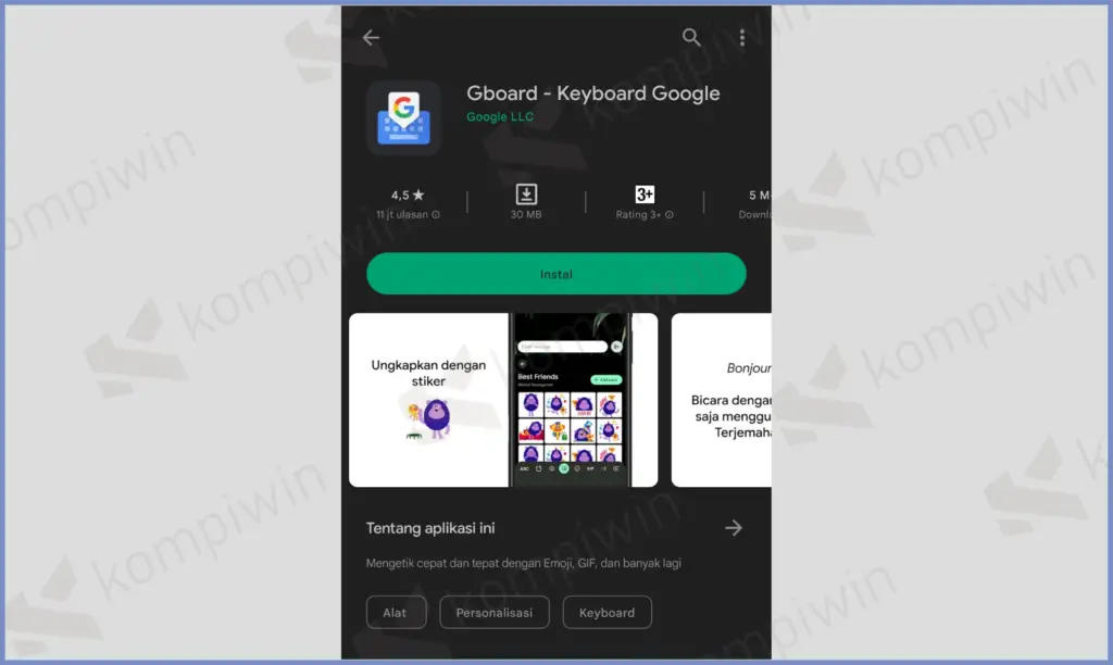 2 Google Keyboard - Aplikasi Keyboard Android Terbaik