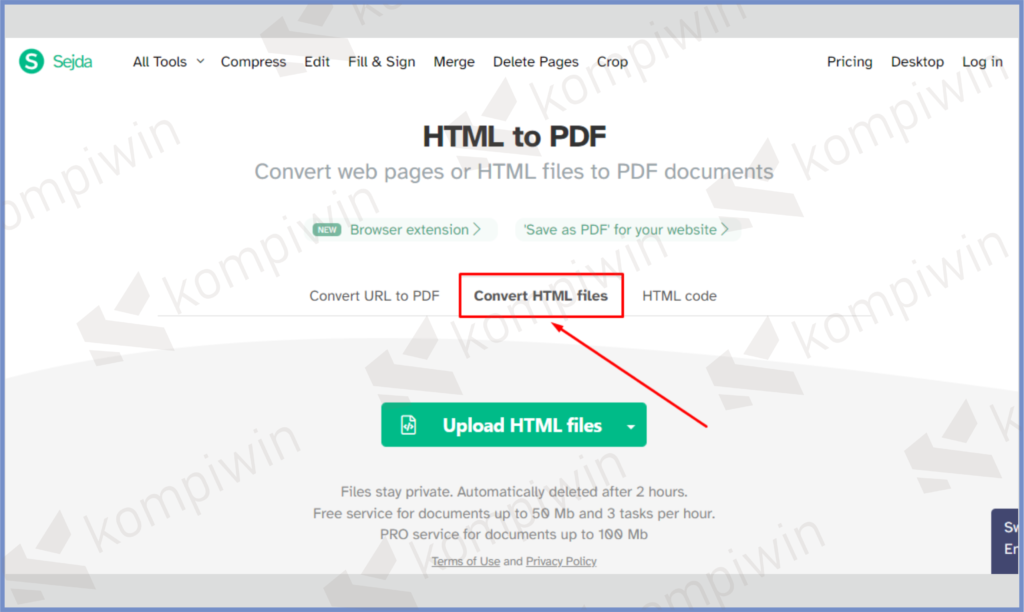 3 Pilih Convert PDF - Cara Copy Paste Website yang Dikunci (Cukup 5 Menit)